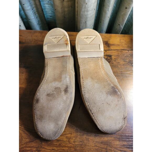 Vintage AMF Beige/Tan Shoes - Unknown Size, guessing 9 - Picture 4 of 9